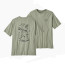Patagonia Size S Men's Action Angler Responsibili-Tee Shirt -Salvia Green