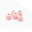 Classic Colored Tungsten Beads 4mm 25 beads/bag-UV light pink