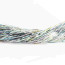Troutline Pearly Tinsel Streamer Hair-rainbow silver