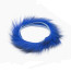Troutline Premium American Opossum Zonker Strips -teal blue
