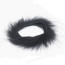 Troutline Premium American Opossum Zonker Strips -black