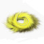 Troutline Premium American Opossum Zonker Strips -yellow