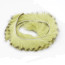 Troutline Rabbit Barred Zonker 4mm Strips-golden olive