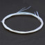 Troutline UV Ribbing Fibers-white pearl