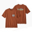 Patagonia Size L Men's Wild Waterline Pocket Responsibili Tee-Shirt Fertile Brown