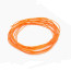 Troutline Stretch Floss 1mm-orange