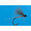 Troutline Tactical Grey Quill Dun Cripple CDC Dry Fly-#14