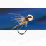 Troutline Tactical GRHE and Orange Jig Nymph #16