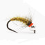 Troutline Tactical Olive HT Buggy Caddis BL -#16