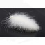 Troutline Hand Selected CDC 50 Feathers Pack -white
