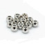 Troutline Coloured 1.5mm Brass Beads-silver