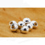 Jig Off Tungsten Beads 3.3mm -silver