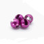 Hanak Slotted Metallic Tungsten Beads 4mm 20pcs/pack-metallic dark violet