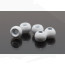 Colored Tungsten Beads 2mm 10beads/bag-white