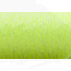 Veevus Mini Flat Braid -fluorescent green