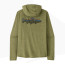 Patagonia Size XL Men's Men's Capilene Cool Sun Hoody - Fitz Roy Trout - Color Caper Green - Buckhorn Green X-Dye