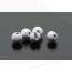 Slotted Tungsten 2.5mm 10beads/bag-white