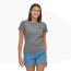 Patagonia Size S Women's Home Water Trout Pocket Responsibili T-Shirt-Tee -Gravel Heather