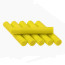 Troutline High Density Foam Cylinder 10mm-yellow