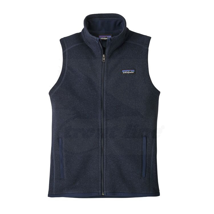 Patagonia Women s Better Sweater Fleece Vest Size L Color New Navy