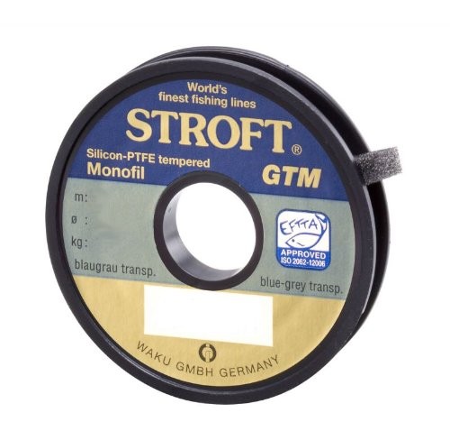 Stroft GTM 25m monofilament line Blue grey transparent 