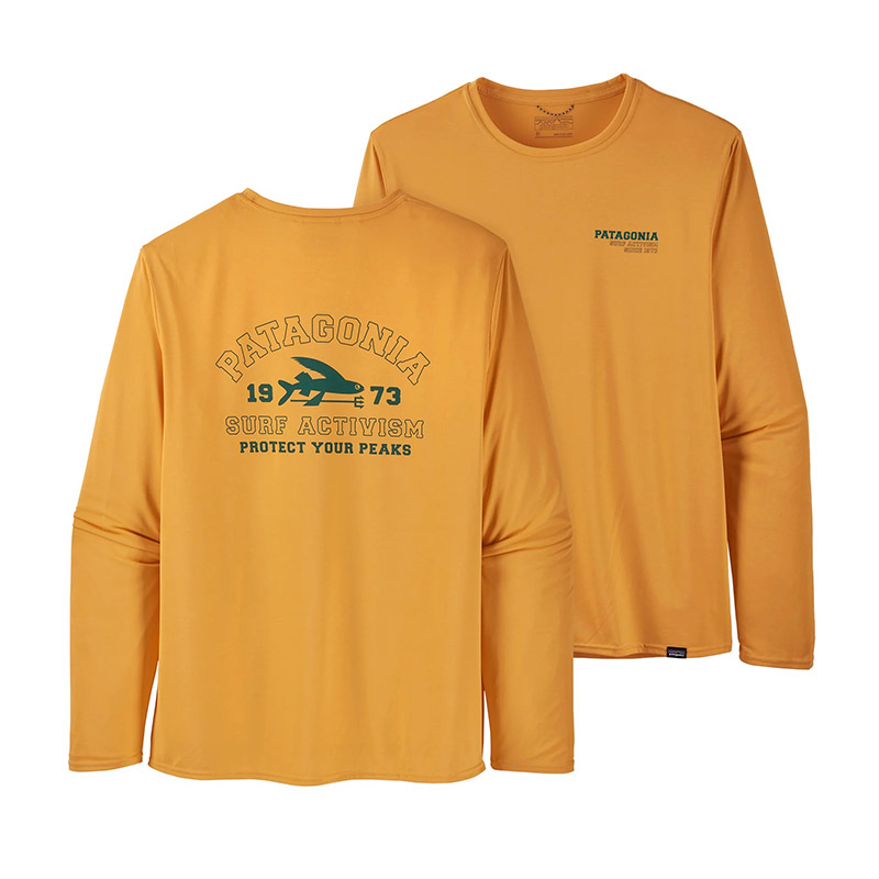 Patagonia yellow long sleeve best sale
