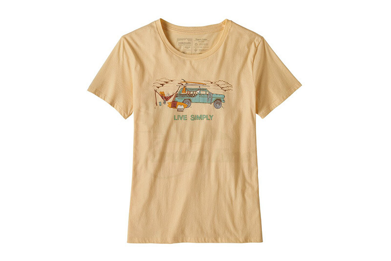 Patagonia W's Live Simply Lounger Organic Cotton Crew T-Shirt