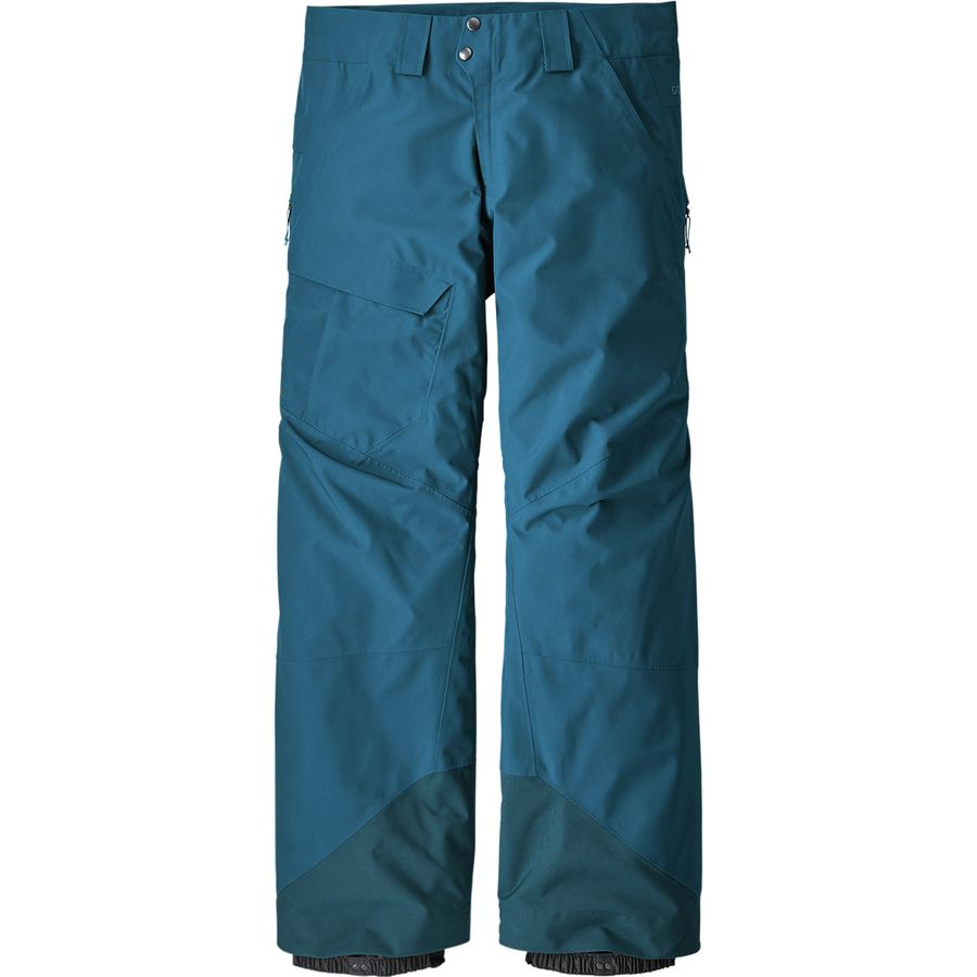 Patagonia Men s Powder Bowl Pants Size L Regular Big Sur Blue