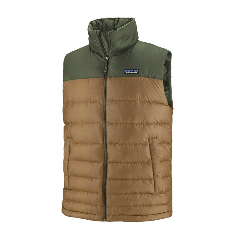 Patagonia Size M Men s Hi Loft Down Vest Owl Brown