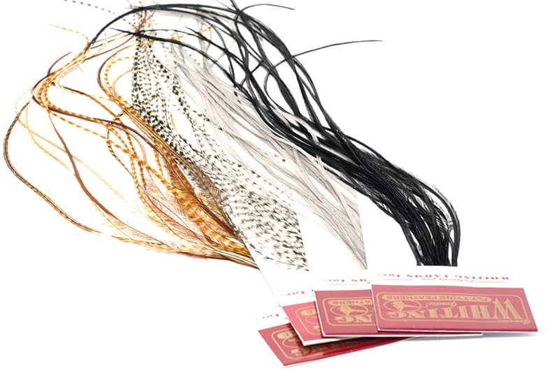 Whiting 100 Pack Dry Fly Hackle #14