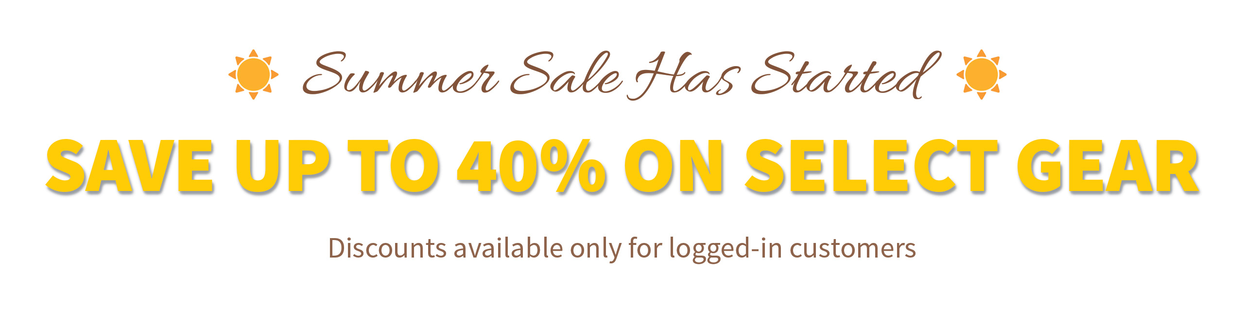 Summer Sale